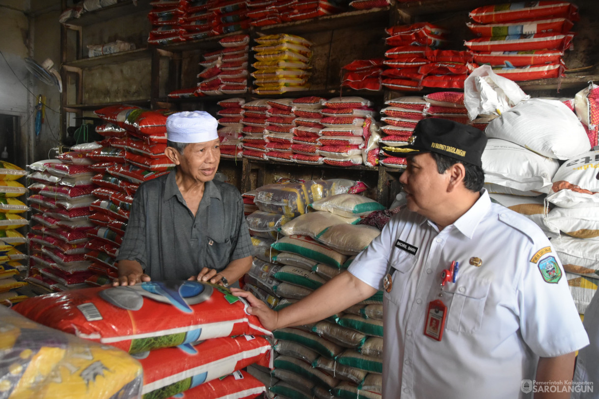 13 Desember 2023 - Sidak Pasar Menjelang Nataru Di Pasar Atas Sarolangun