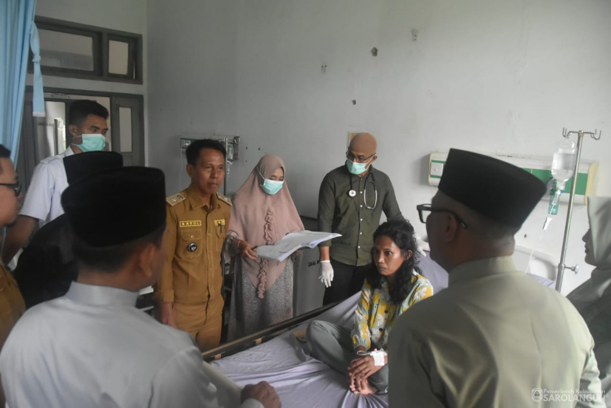 2 Desember 2024 - Menjenguk Pasien BPJS Kesehatan, Bertempat di RSUD Chatib Quzwein Sarolangun