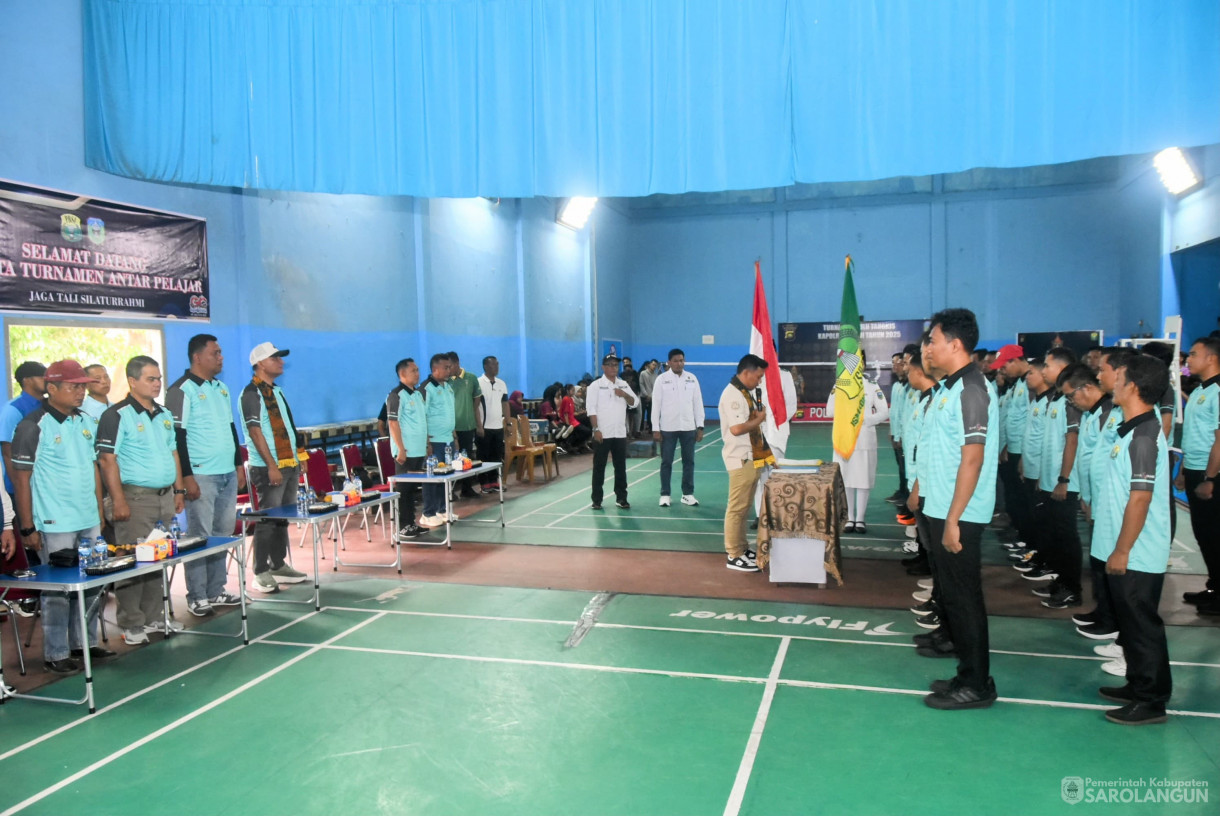 26 Juli 2025 - Pembukaan Turnamen PBSI Cup Tahun 2025 dan Pengukuhan Pengurus PBSI Sarolangun di Hall Pemda Sarolangun