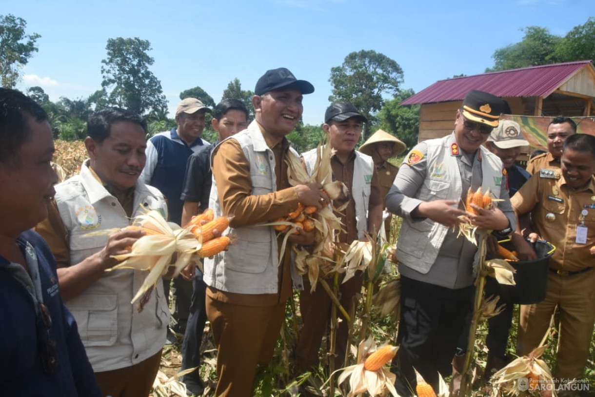 27 Oktober 2025&nbsp; Panen Jagung Ketahanan Pangan di Desa Lidung