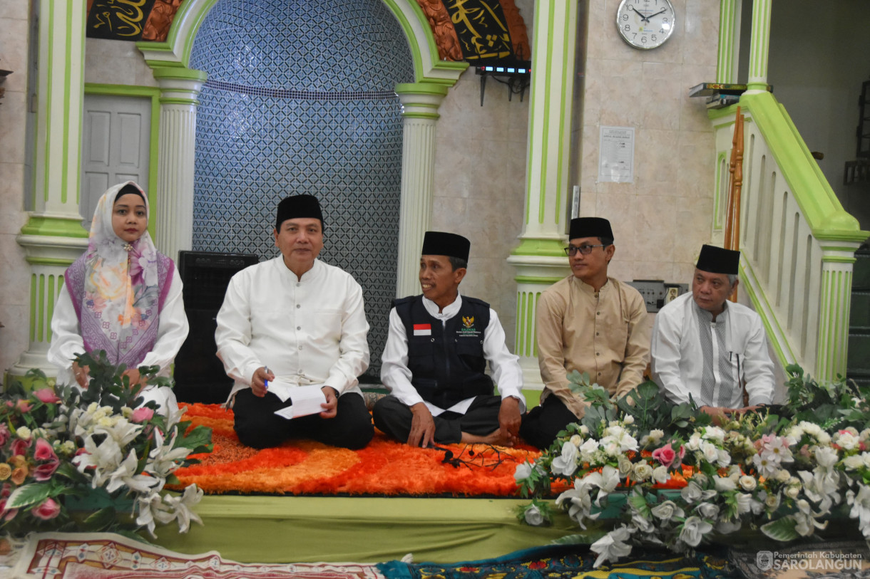 16 Maret 2024 - Grand Opening Gebyar Kampoeng Ramadhan Baznas Microfinance Kabupaten Sarolangun Di Masjid Agung Al Falah Dan Santunan Yatim Piatu Dan Paket Ramadhan Mus