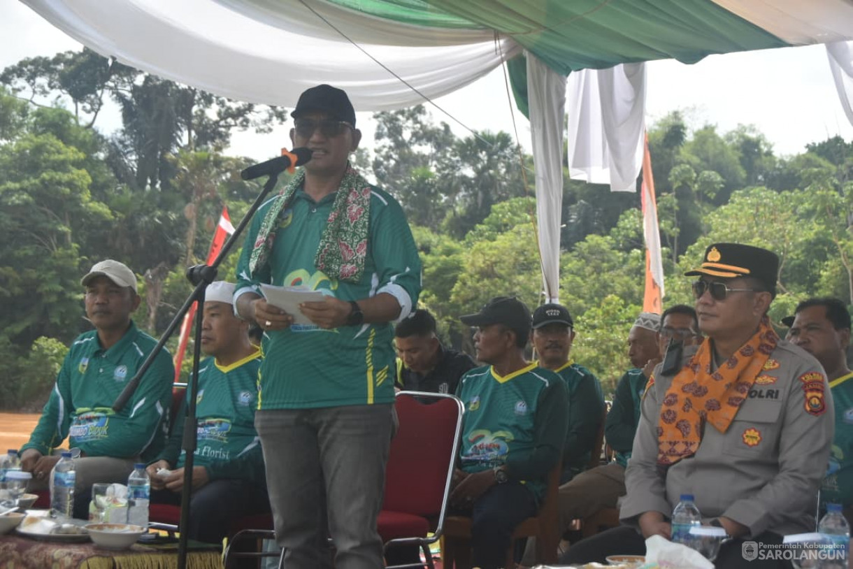 2 November 2025&nbsp; Balumbo Biduk Dalam Rangka HUT Sarolangun di Kampung Baru Kelurahan Dusun Sarolangun