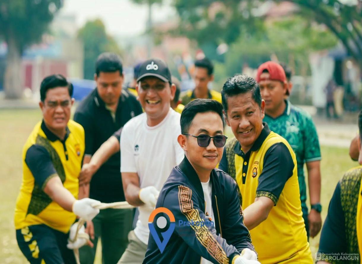 16 Agustus 2026 Jalan Santai, Senam Bersama, Lomba Makan Kerupuk dan lomba Tarik Tambang dalam Rangka Memeriahkan HUT RI Ke 81