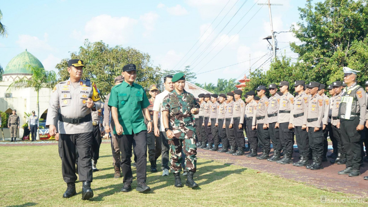12 Maret 2026&nbsp;Apel Gelar Pasukan Operasi Ketupat 2026 di Lapangan Polres Sarolangun