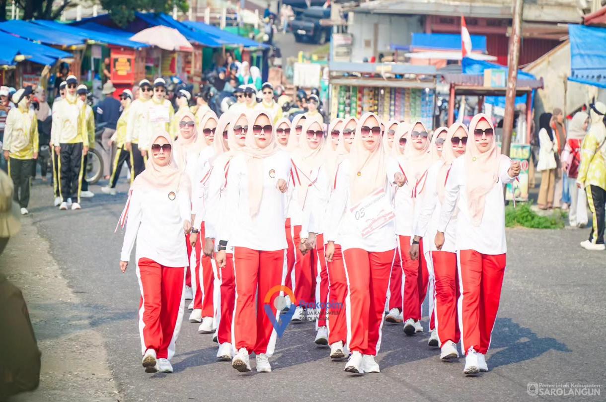 15 Agustus 2026 Lomba Gerak Jalan Memperingati HUT RI Ke 81 di depan Rumah Dinas Bupati Sarolangun