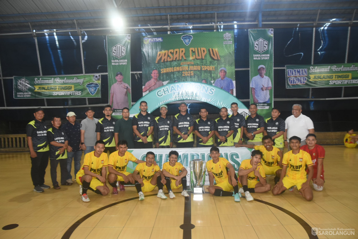 10 Agustus 2025 - Penutupan Sekaligus Final Pasar Cup VI Bersama Sarolangun Maju Sport 2025 di Lapangan Belakang Idaman