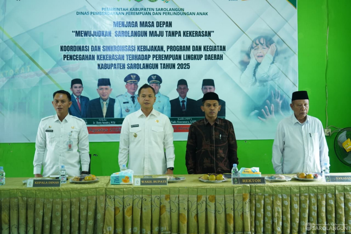 13 Agustus 2025 - Koordinasi Dan Sinkronisasi Pelaksanaan Kebijakan Program Dan Pencegahan Kekerasan Kepada Perempuan di Lingkup Kabupaten Kota TA 2025 Bertempa