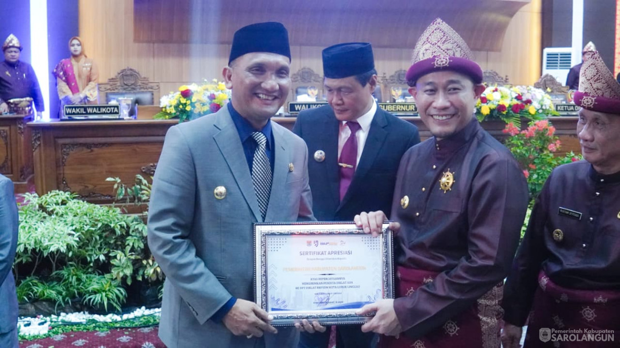 17 Oktober 2025&nbsp; Rapat Paripurna HUT Kota Lubuk Linggau