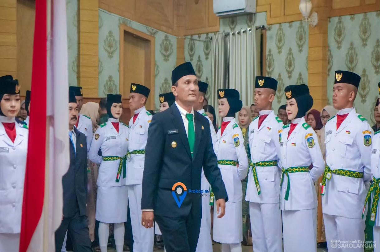 15 Agustus 2026 Pengukuhan Pasukan Pengibar Bendera Pusaka Tingkat Kabupaten Sarolangun Tahun 2026