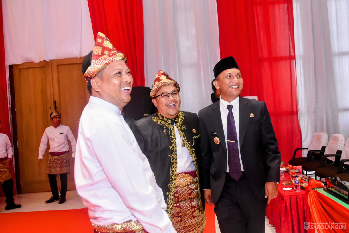 23 Juni 2025 - Menghadiri Rapat Paripurna HUT Kabupaten Musi Rawas Utara