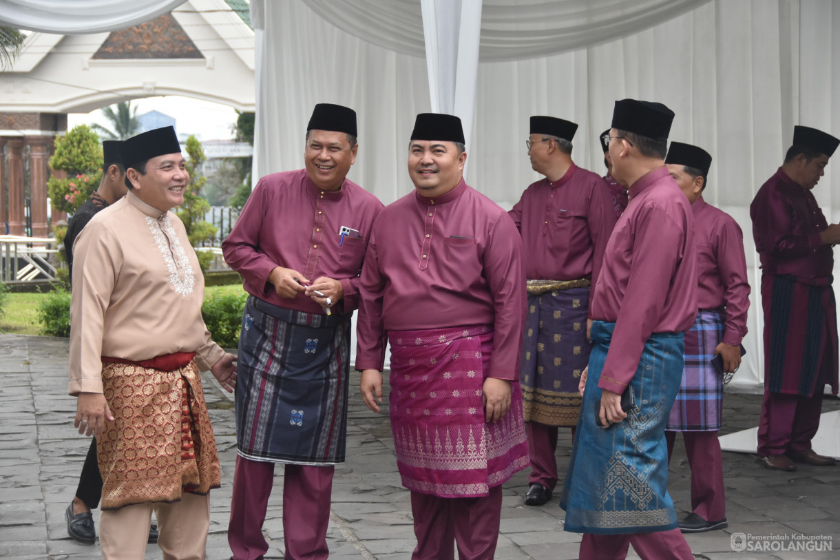 19 April 2024 - Menghadiri Akad Nikah Anak Bapak Gubernur Jambi Di Masjid Seribu Tiang Al Falah