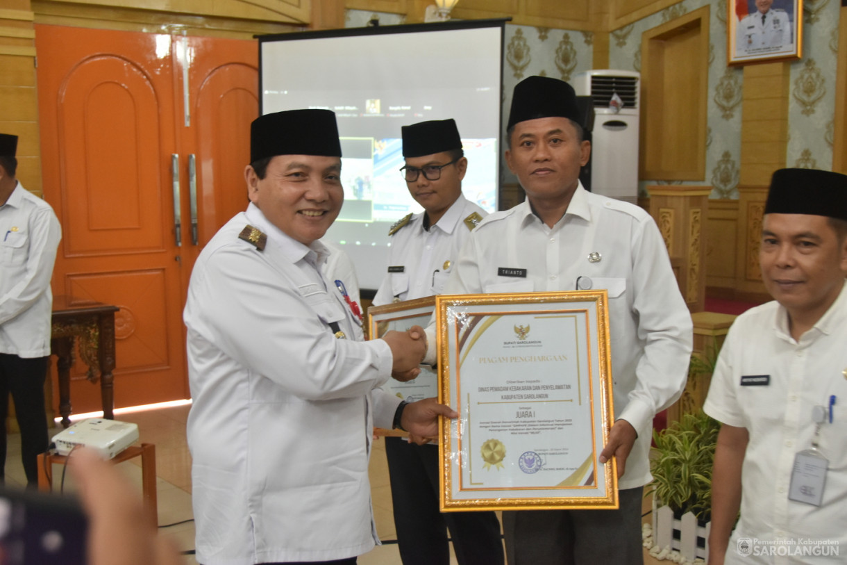 20 Maret 2024 - Musrenbang RKPD Kabupaten Sarolangun Di Ruang Aula Utama Kantor Bupati Sarolangun