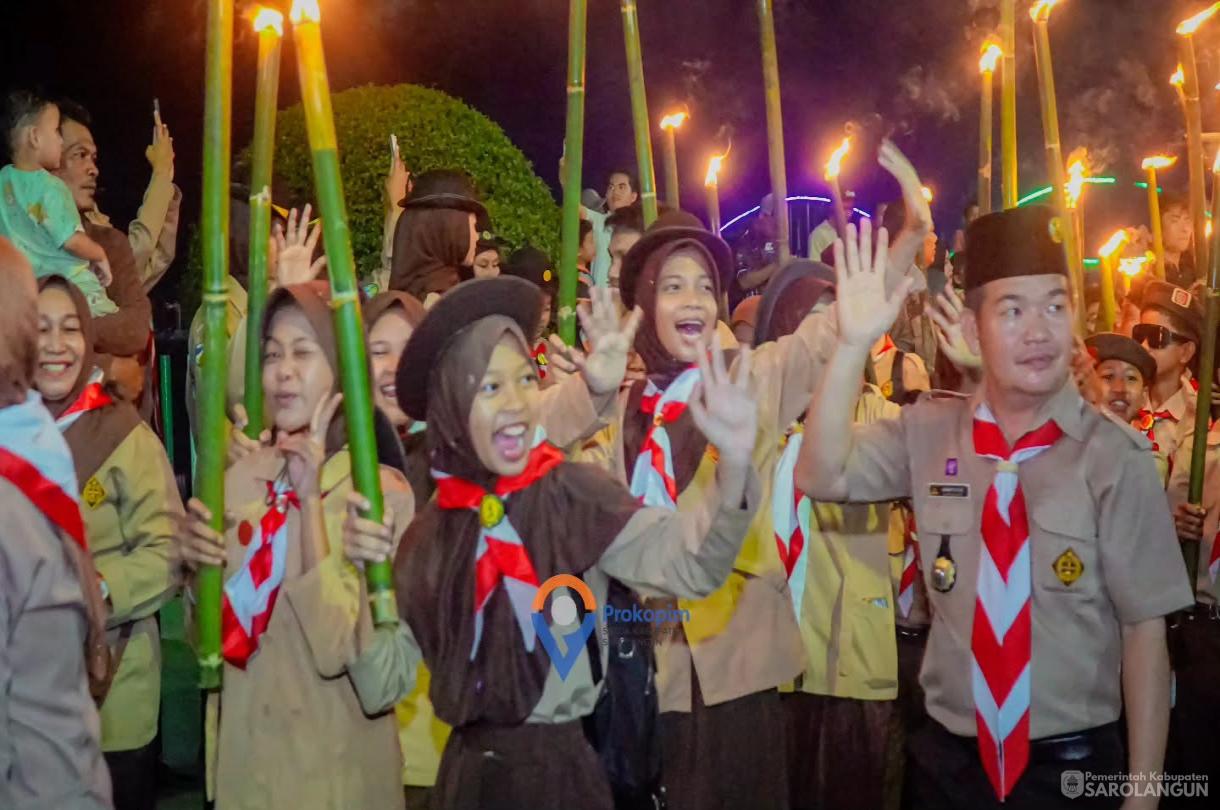 16 Agustus 2026 Pawai Obor Memperingati HUT RI Ke 81 di Rumah Dinas Bupati Sarolangun