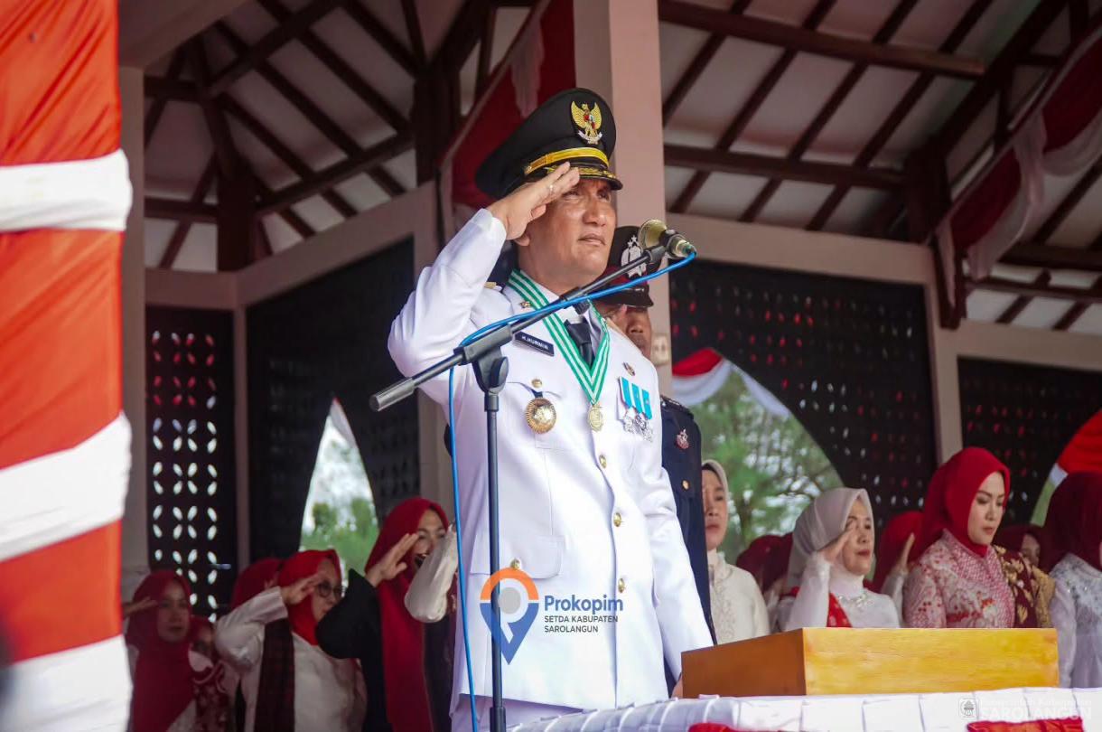 17 Agustus 2026 Upacara Pengibaran Bendera Merah Putih dalam rangka memperingati HUT RI Ke 81 di Lapangan Gunung Kembang Sarolangun