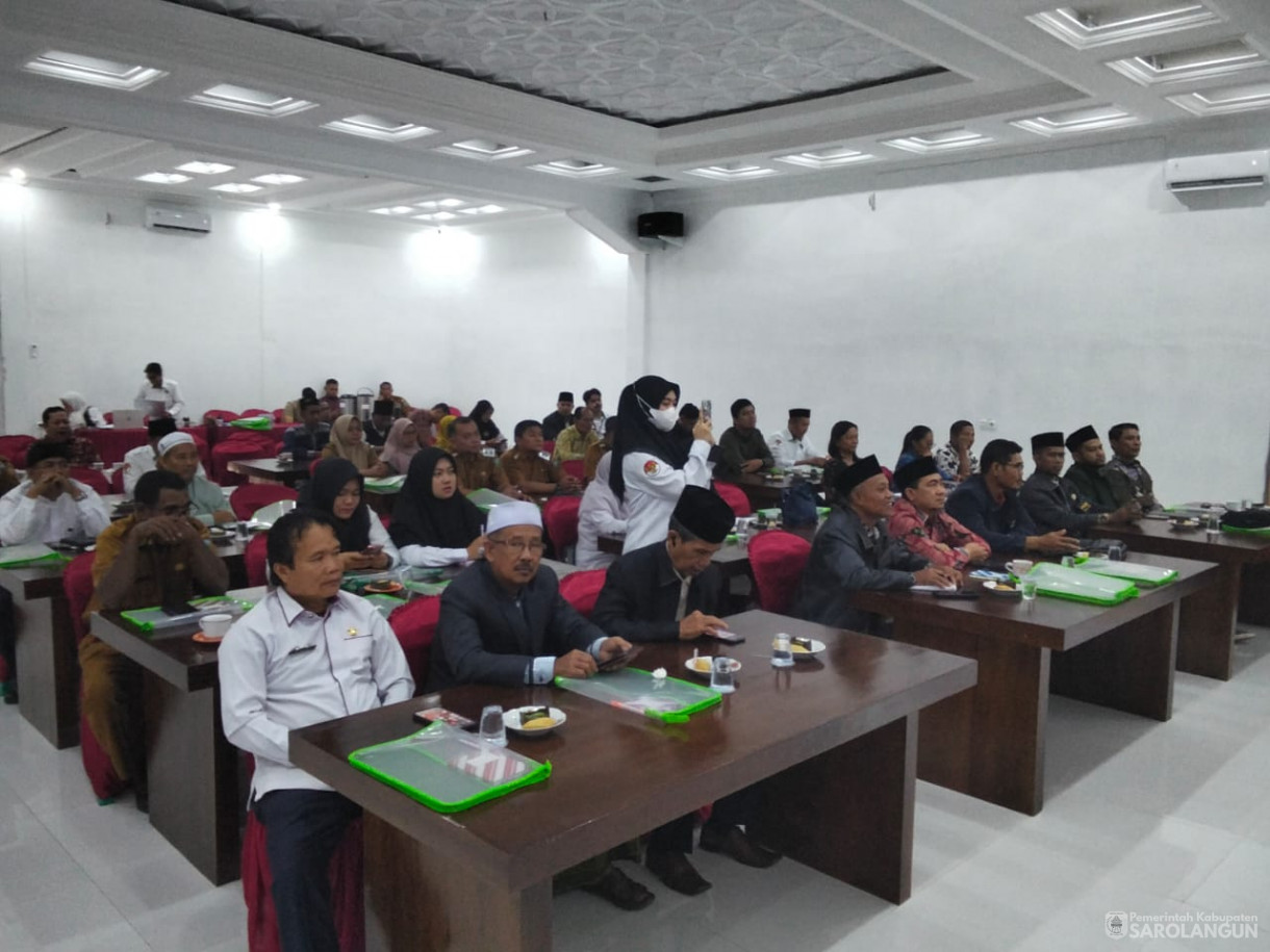 23 Desember 2025&nbsp; Sosialisasi Gerakan Rumah Ibadah Rukun Forum Kerukunan Umat Beragama Kabupaten Sarolangun