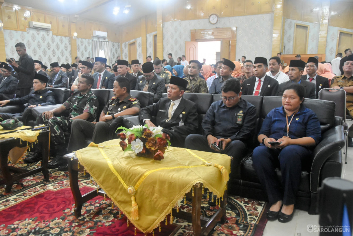 4 Maret 2025 - Serah Terima Jabatan Bupati Sarolangun, Bertempat di Ruang Aula Utama Kantor Bupati Sarolangun&nbsp;