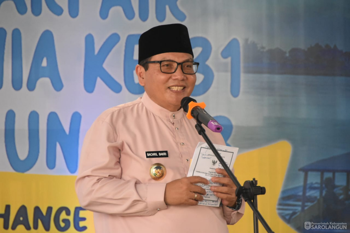 23 Agustus 2023 - Penjabat Bupati Sarolangun Menghadiri Acara Peringatan Hari Air Sedunia di SMAN 7 Sarolangun