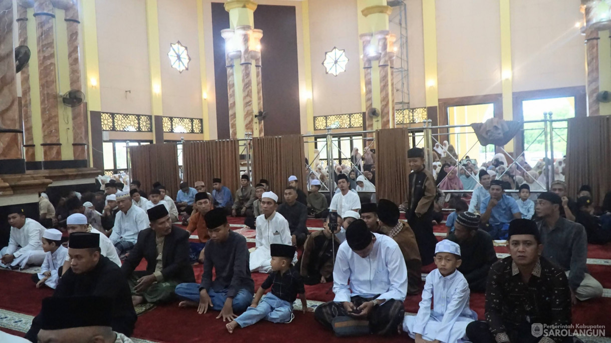 21 Maret 2026&nbsp;Sholat Idul Fitri di Masjid Assulthon Sarolangun