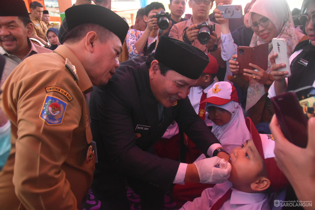 23 Juli 2024 - Pencanangan PIN Polio Serta Launchinh Desa Anti Stunting, Pemberian Makanan Tambahan, Dan Lemilihan Remaja Peduli Stunting, Bertempat di SD 03 VIII Sarolangun&nbsp;