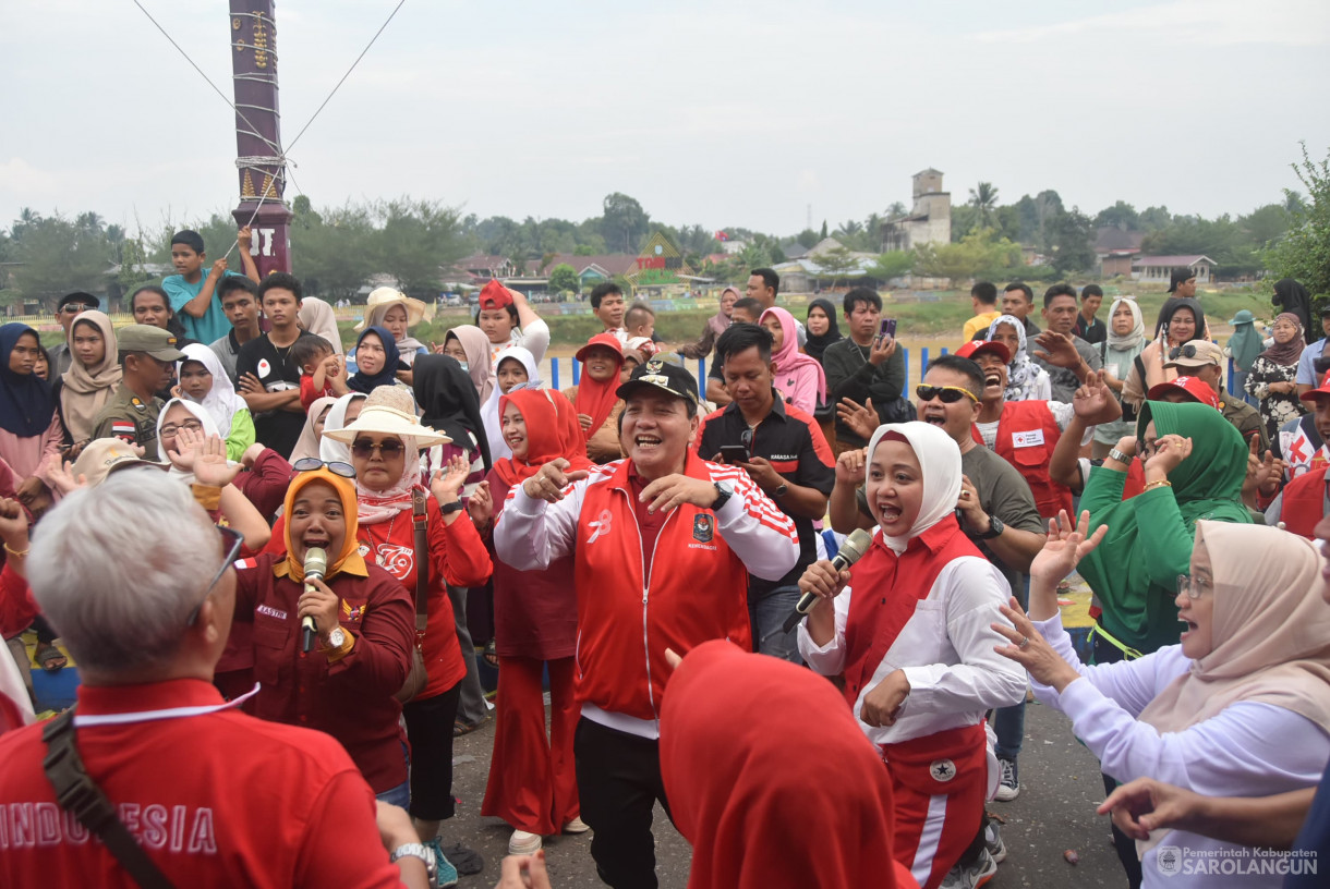 18 Agustus 2024 -&nbsp;Pawai Karnaval Memperingati HUT RI Ke 79, Bertempat di Depan Rumah Dinas Bupati Sarolangun