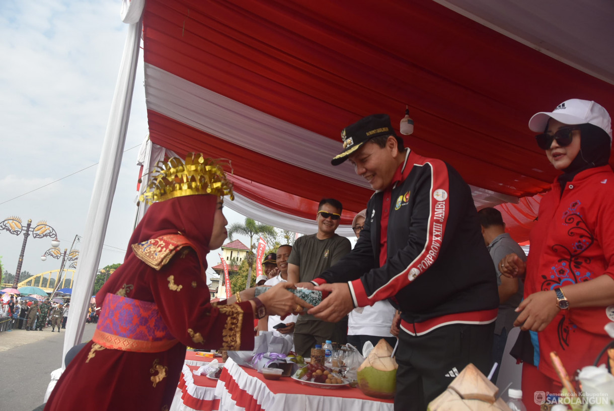 18 Agustus 2024 -&nbsp;Pawai Karnaval Memperingati HUT RI Ke 79, Bertempat di Depan Rumah Dinas Bupati Sarolangun