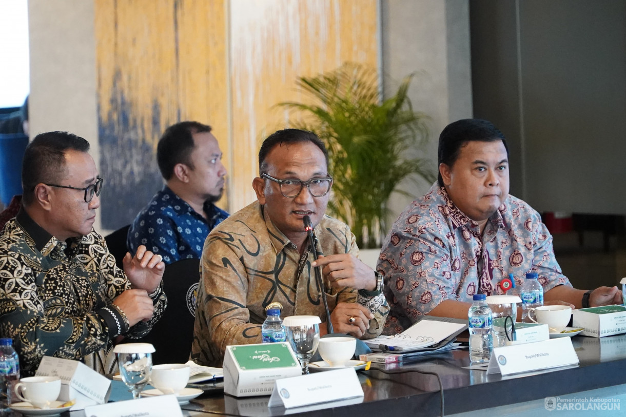 16 Juli 2025 - Bupati H Hurmin Ikut Audiensi Bersama Menteri AHY