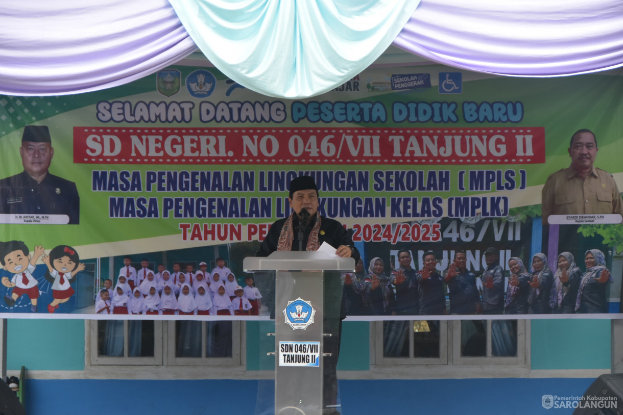 22 Juli 2024 -&nbsp;Transisi PAUD Ke 20 dan Launching Unit Layanan Disabilitas , Bertempat di SD 46 VII Desa Tanjung Kecamatan Bathin VIII