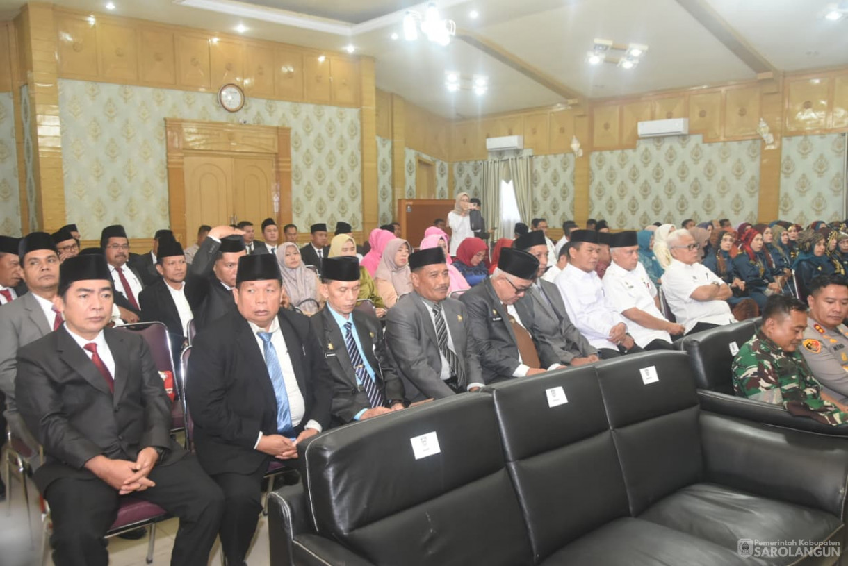 13 Agustus 2025 -&nbsp;Pelantikan Pengurus Dekranasda Kabupaten Sarolangun dan Tim Pembina Posyandu Kabupaten Sarolangun