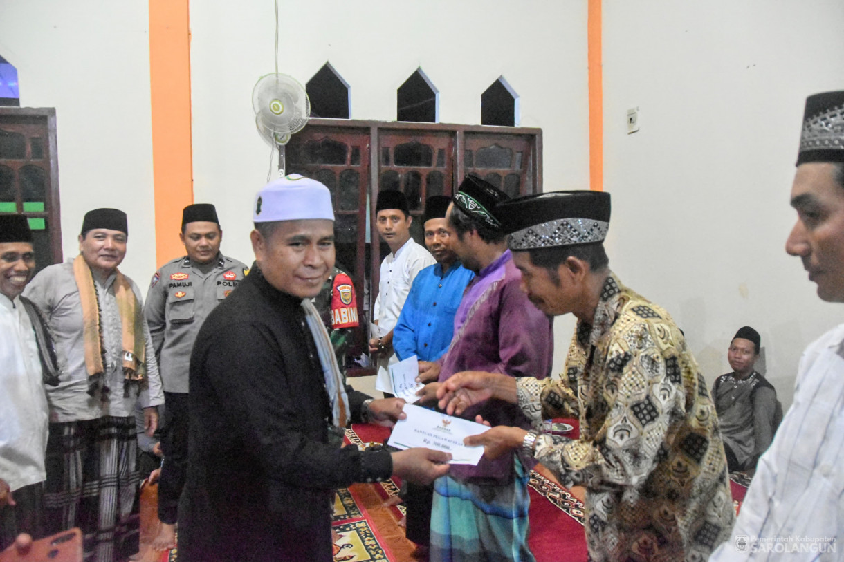 19 Maret 2024 - Buka Bersama Di Rumah Dinas Camat Singkut, Dilanjutkan Safari Ramadan Di Masjid Daruttaubah Desa Bukit Murau Kecamatan Singkut