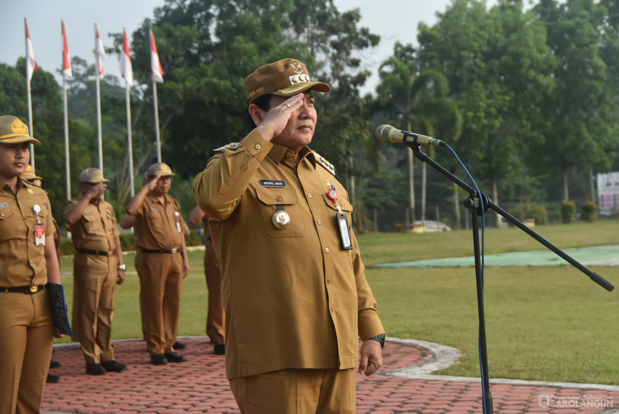 29 Juli 2024 -&nbsp;Apel Gabungan, Bertempat di Lapangan Gunung Kembang Sarolangun