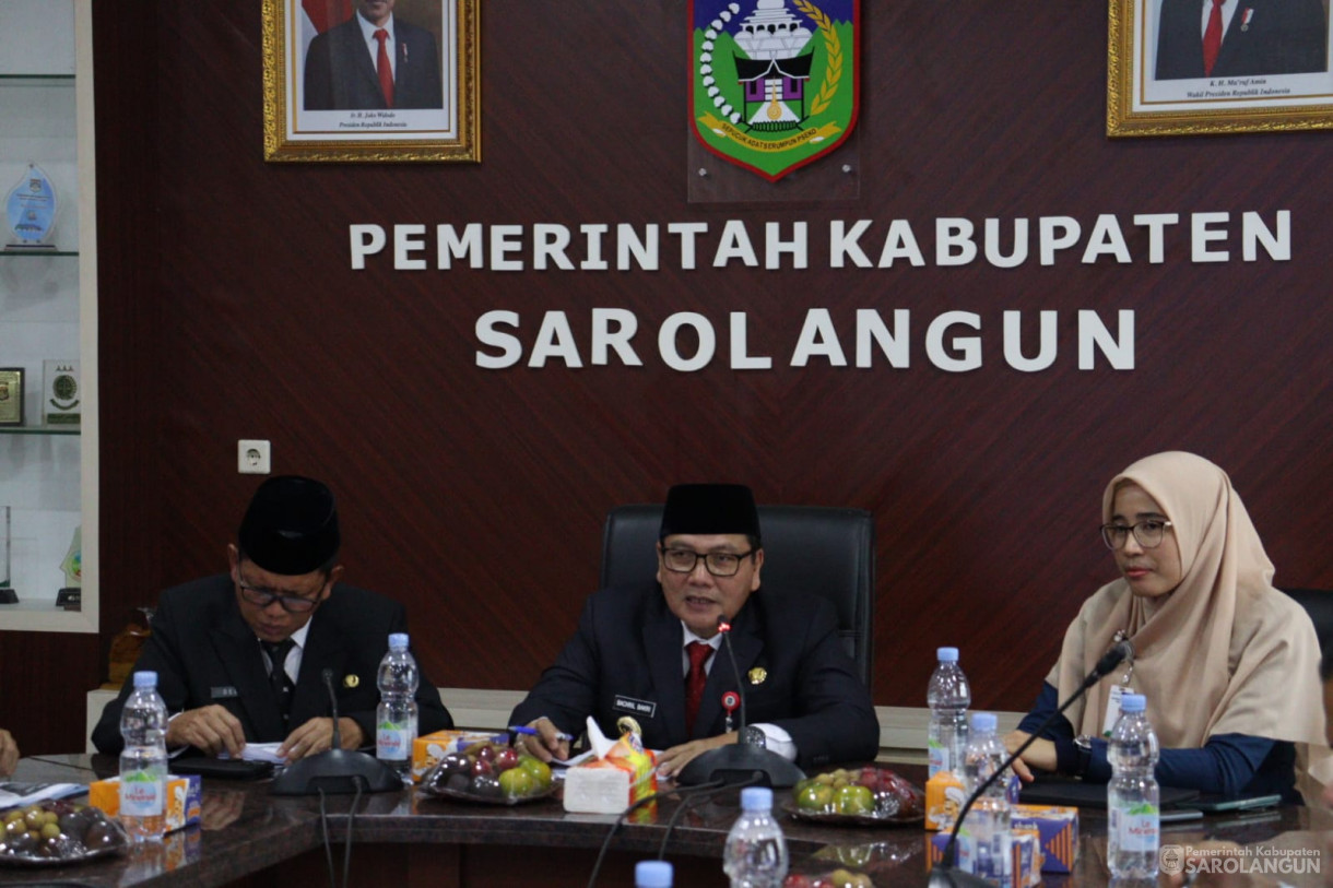 27 Juni 2024 -&nbsp;Forum Kemitraan Pengelolaan Kerjasama Faskes Dengan Pemangku Kepentingan Tingkat Kabupaten Sarolangun, Bertempat di Ruang Pola Utama Kantor Bupati Sarolangun