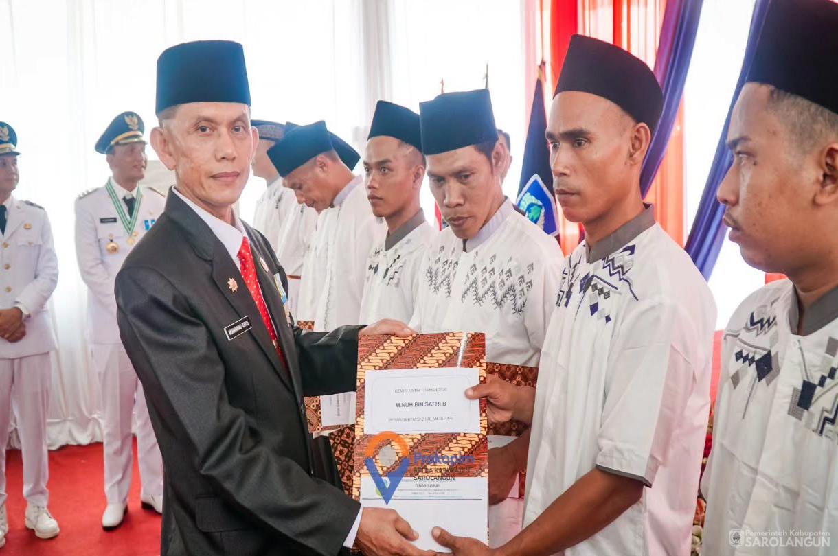 17 Agustus 2026 Penyerahan Remisi HUT RI ke 81 bagi Warga Binaan di Lapas Sarolangun