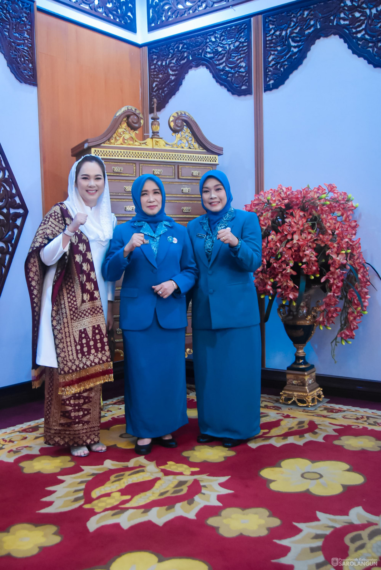 10 Maret 2025 - Pelantikan Ketua TP PKK, Bunda PAUD, Ketua Dekranasda Se Provinsi Jambi Bertempat di Auditorium Rumah Dinas Gubernur Jambi