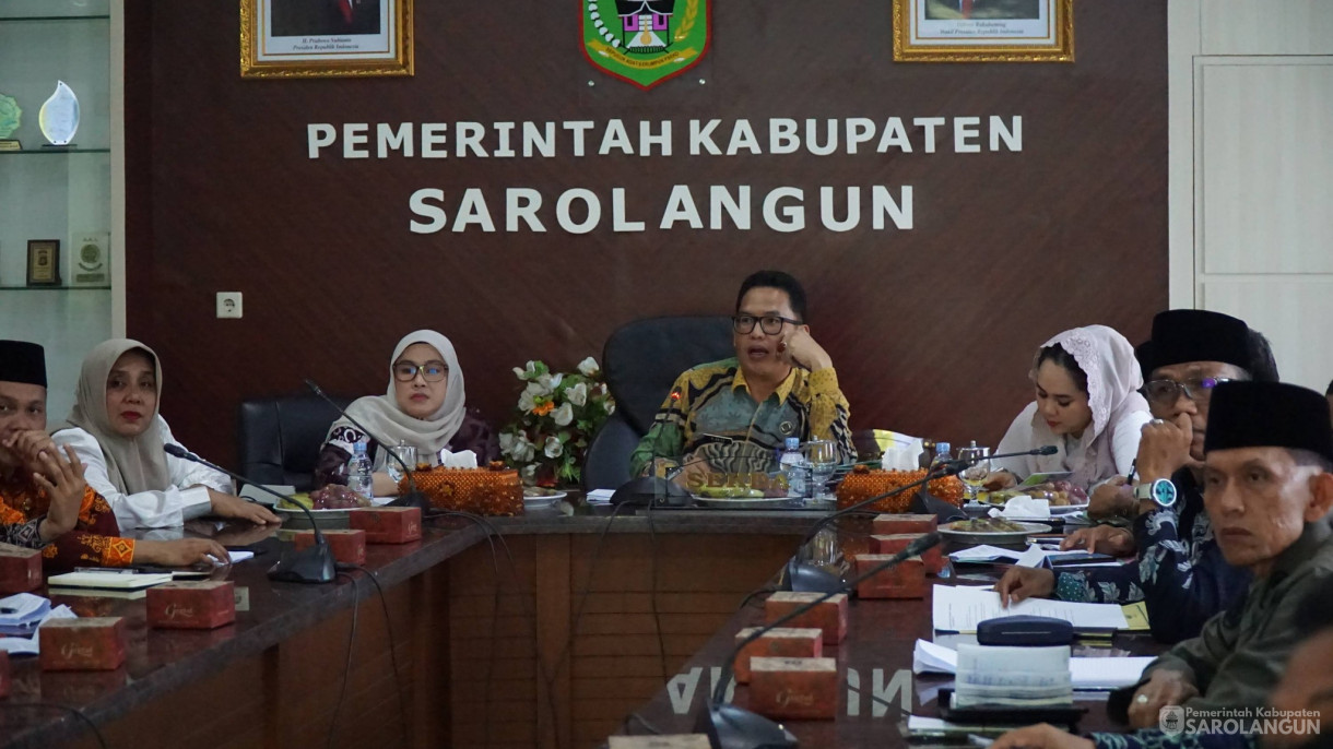2 April 2026&nbsp;Rapat Pemantapan Ke 2 Kegiatan Jambi Festival Elok Nian Anjungan Kabupaten Sarolangun di Ruang Pola Utama Kantor Bupati Sarolangu