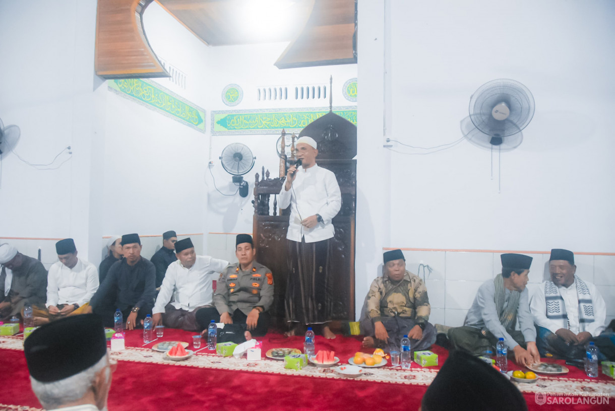 25 Maret 2025 -&nbsp;Buka Bersama Di Kediaman Anggota DPRD Dapil IV Bapak H. Tabroni, Dilanjutkan Safari Ramadhan di Masjid Al Muhajirin Desa Pekan Gedang Kecamatan Batang Asai