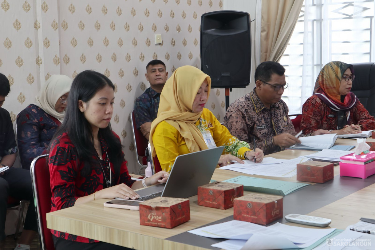 19 Juni 2025 - Koordinasi Penerimaan Pajak Dan Retribisi Daerah, Bertempat Di Ruang Rapat BPPRD Sarolangun