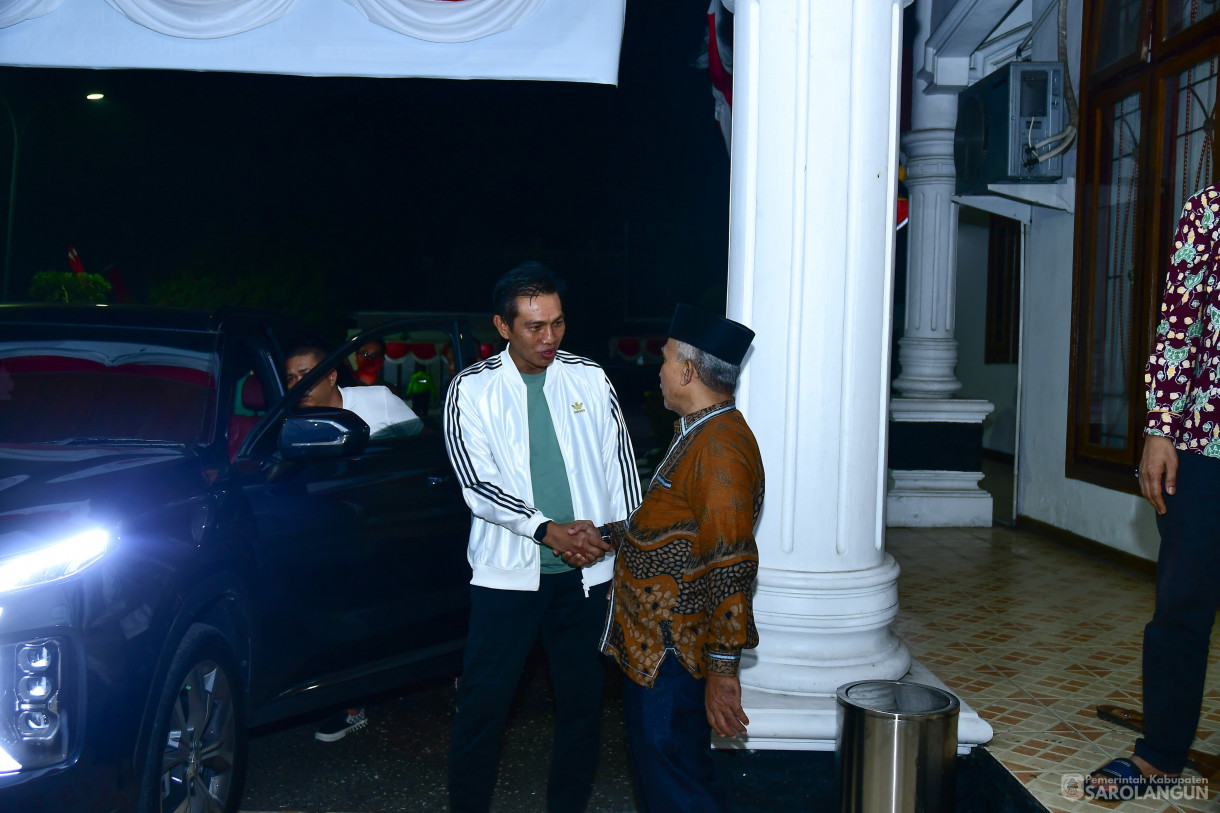 7 Agustus 2025 - Bupati Sarolangun Menyambut Kedatangan Bupati Kabupaten Batanghari