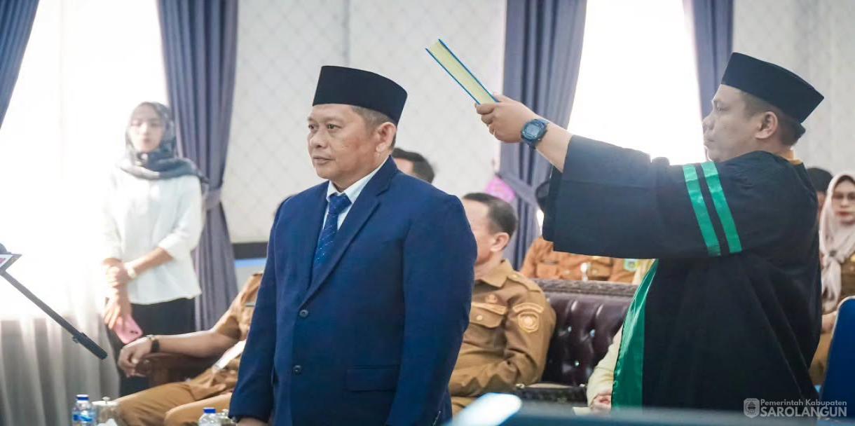 14 Juli 2026 Pelantikan dan Pengambilan Sumpah Dewan Pengawas Perusahaan Umum Daerah Air Minum Tirta Sako Batuah Kabupaten Sarolangun