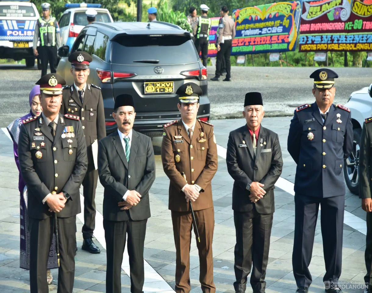 1 Juli 2026 Upacara HUT Bhayangkara ke 80 di Lapangan Gunung Kembang Sarolangun