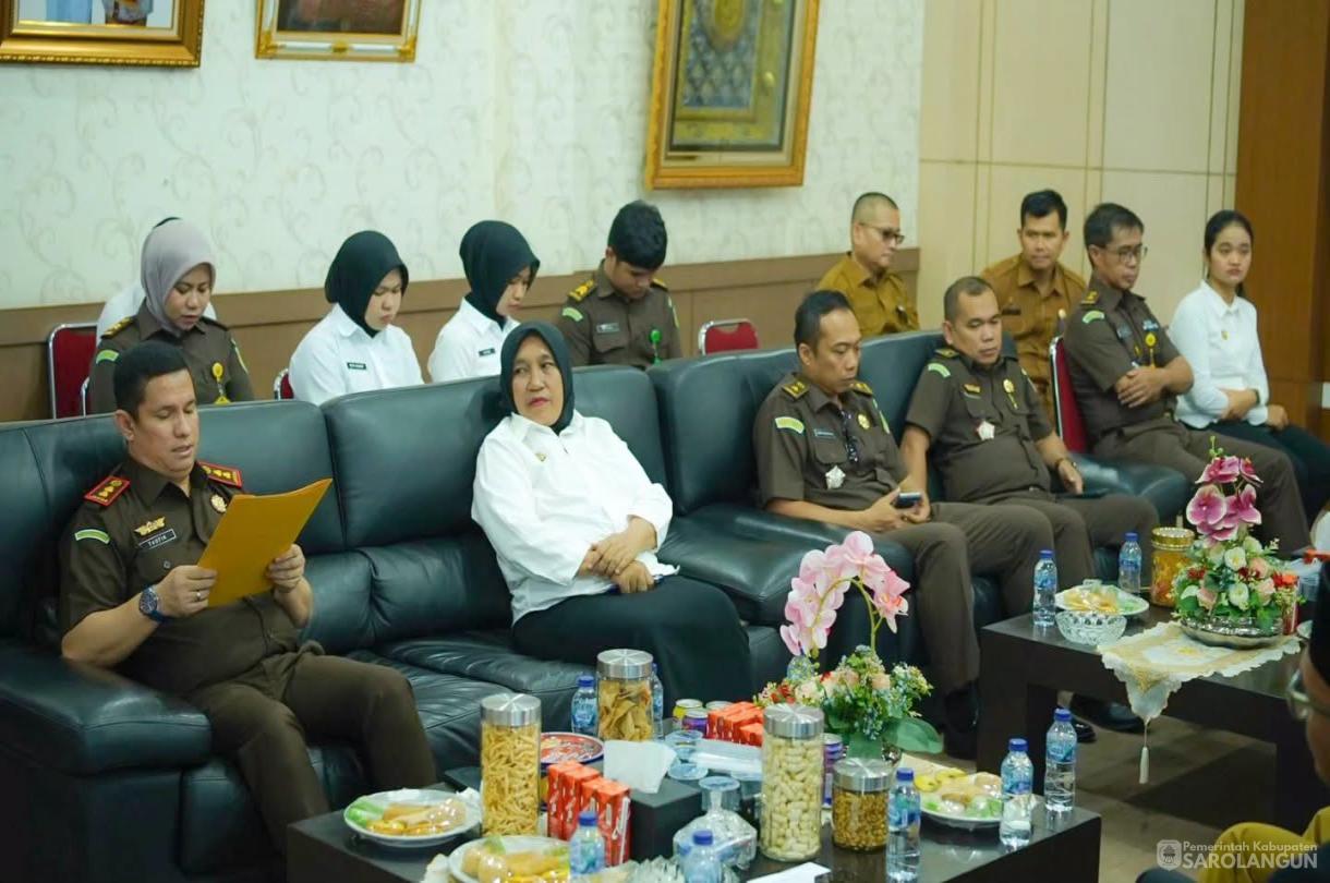 22 Juni 2026 Penandatanganan kerja sama antara pemerintah kabupaten Sarolangun dengan kejaksaan negeri kabupaten sarolangun