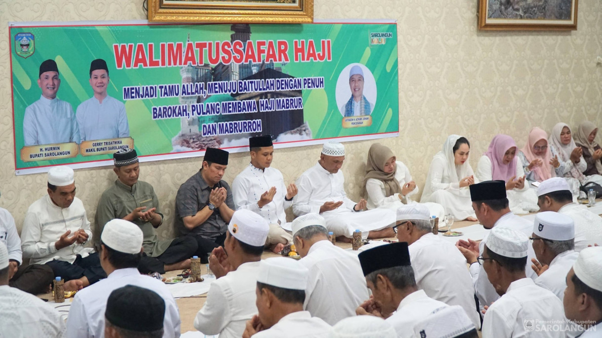 11 Mei 2026 Walimatussafar Haji Kab. Sarolangun di Gedung Kantor Kab. Sarolangun