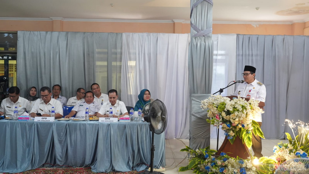 24 Januari 2024 - Musrenbang Kecamatan Mandiangin Di Kantor Camat Mandiangin