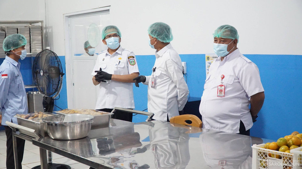 4 Januari 2026 Peninjauan SPPG Yayasan Sinar Makmur Desa Kertopati Kecamatan Mandiangin