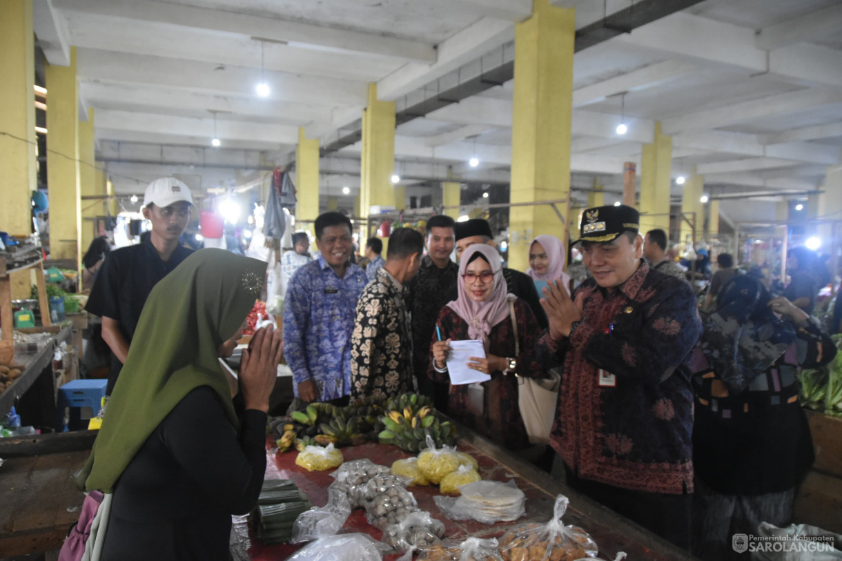 1 Februari 2024 - Sidak Pasar Dalam Rangka Penanganan Inflasi Di Pasar Singkut