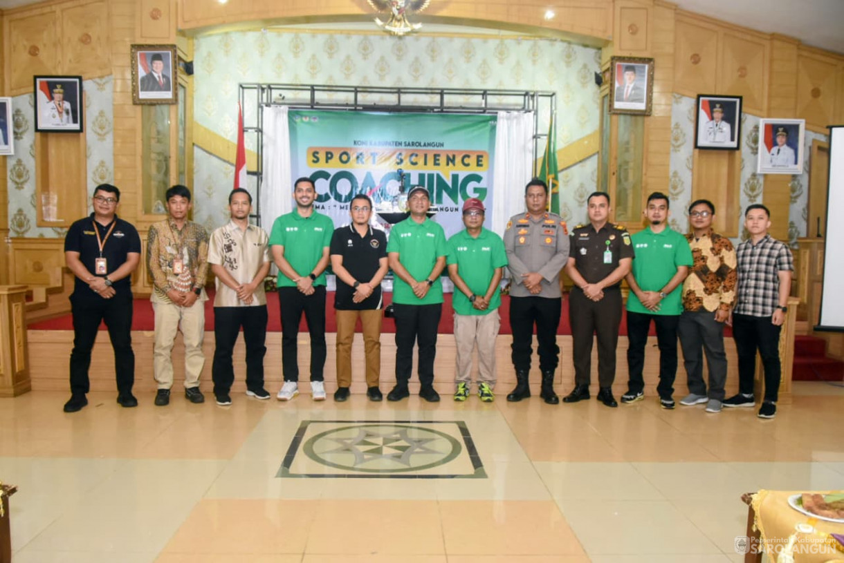 9 September 2025 Sport Science Coaching dengan Tema Meramu Sarolangun Maju