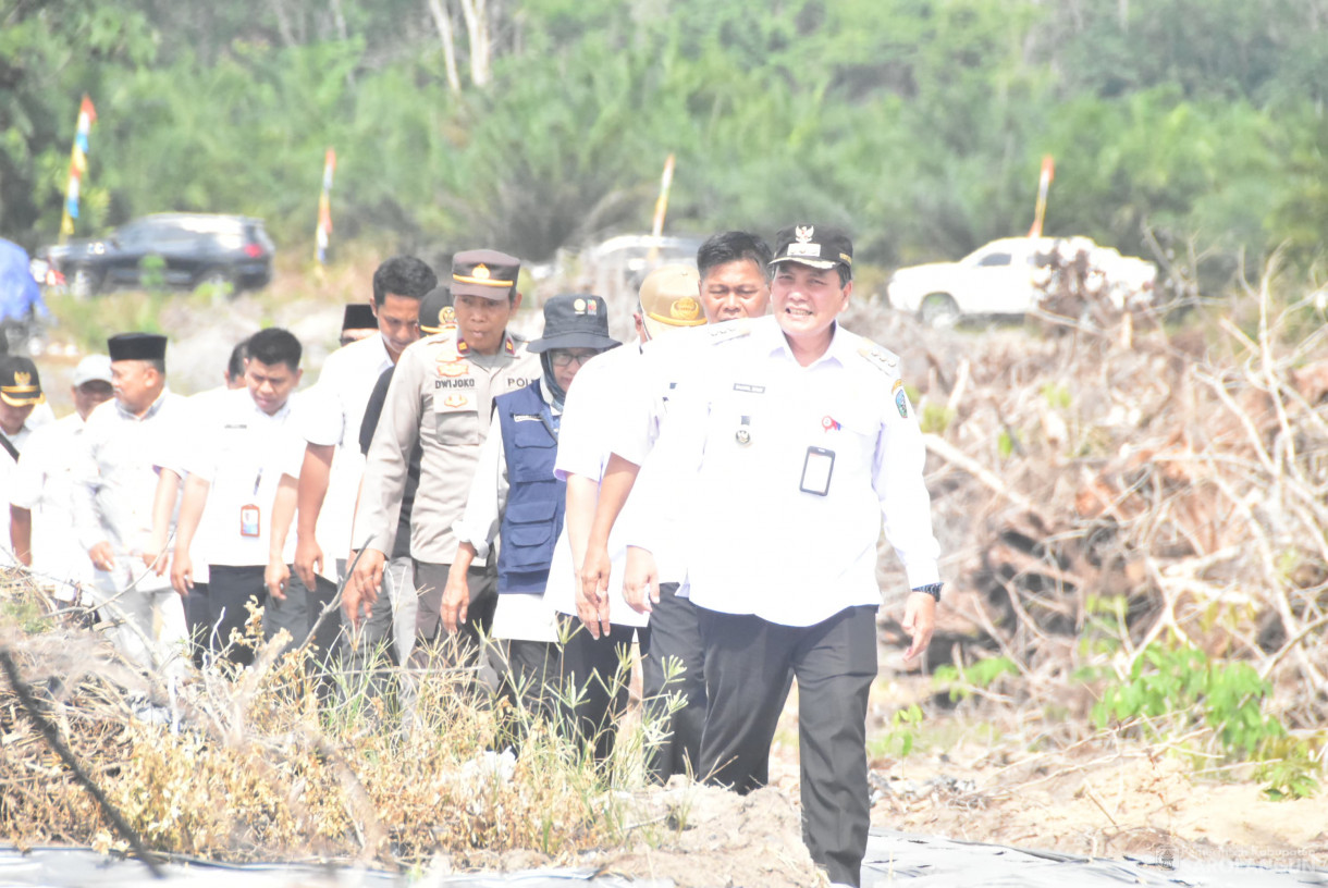 28 Agustus 2024 - Gerakan Tanam Cabe Merah Kelompok Tani Jaya Makmur Desa Bukit Murau Kecamatan Singkut