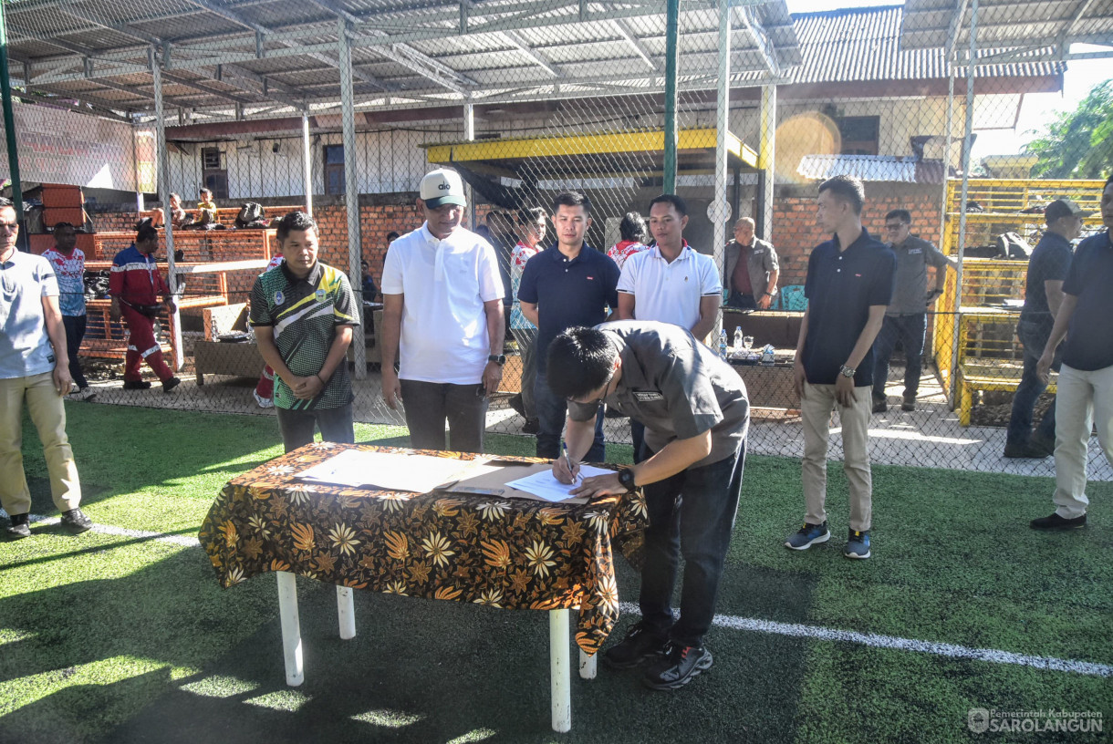 15 Juni 2025 -&nbsp;Pembukaan Turnamen Futsal Tingkat SD seKabupaten Sarolangun