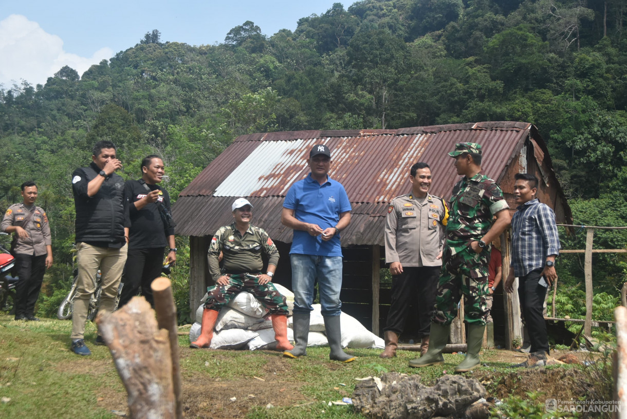 9 Agustus 2025 - Penanaman Bibit Jagung Dalam Rangka Program Ketahanan Pangan di Desa Bathin Pengambang Kecamatan Batang Asai
