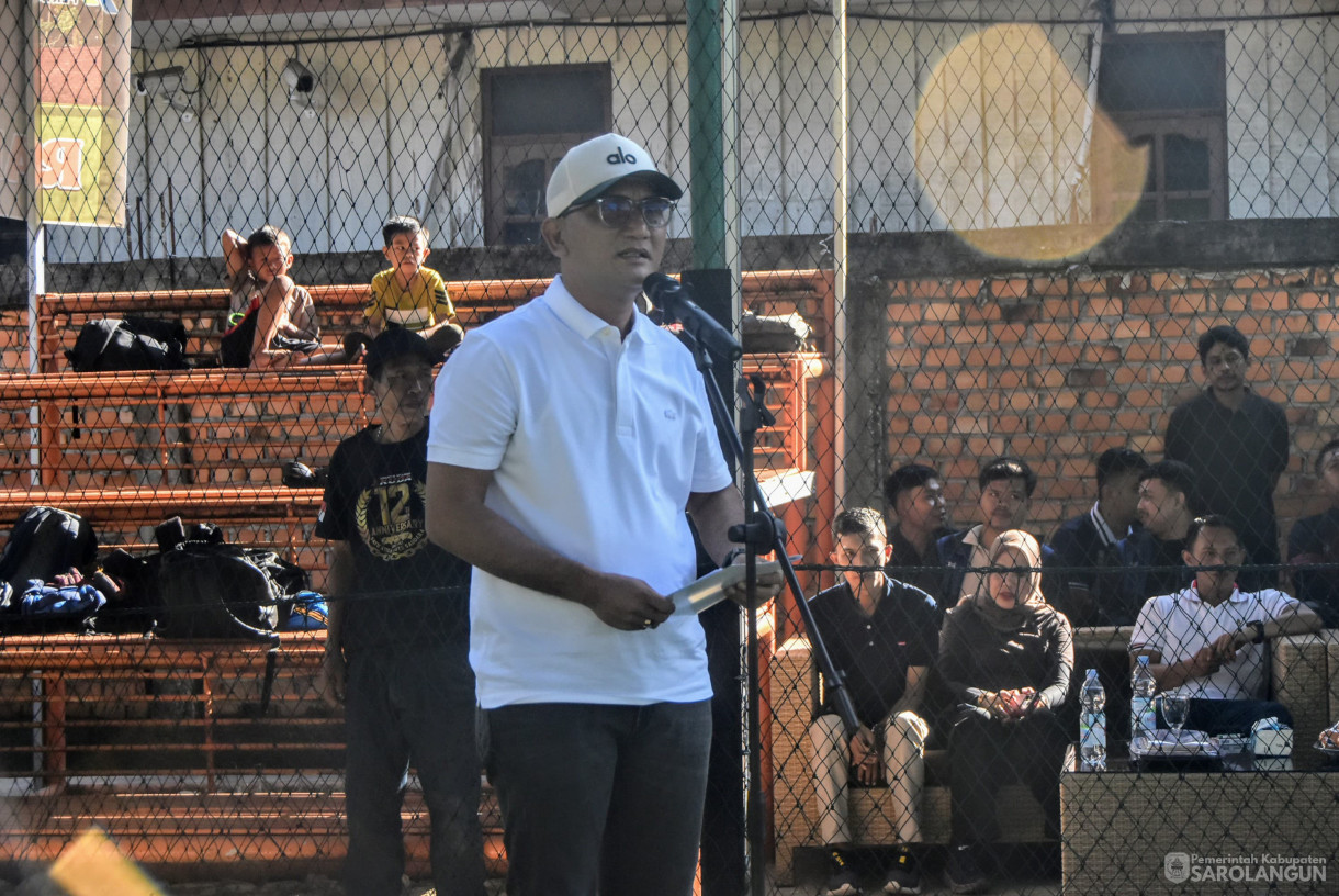 15 Juni 2025 -&nbsp;Pembukaan Turnamen Futsal Tingkat SD seKabupaten Sarolangun
