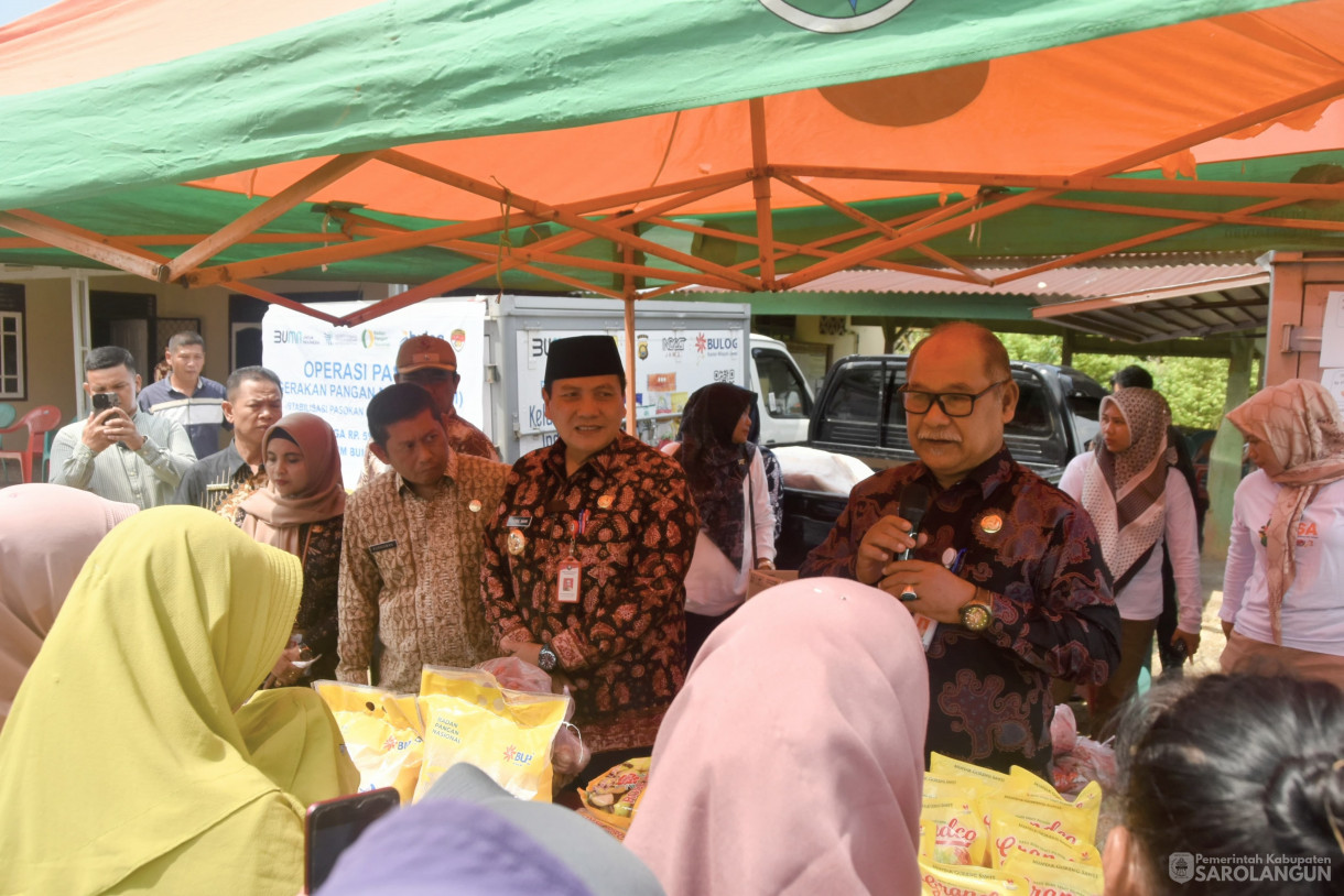 13 Juni 2024 - Gerakan Pangan Murah Murah Dalam Rangka Menjaga Stabilitas Harga Bahan Pokok Di Desa Sungai Gedang Kecamatan Singkut